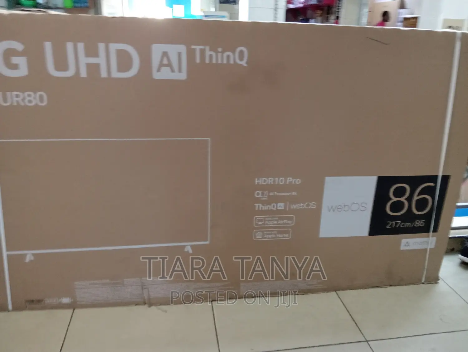 Lg 86" Smart Uhd UR80 TV