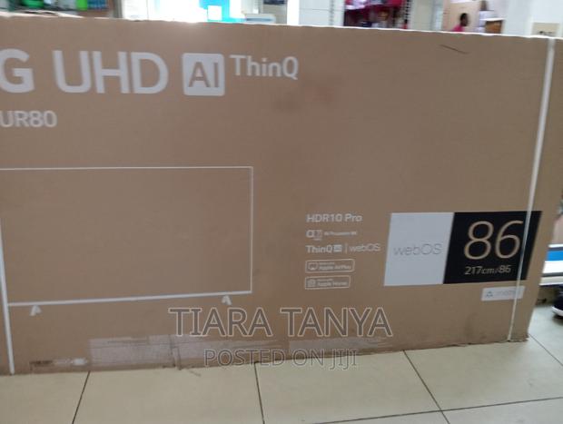 Lg 86" Smart Uhd UR80 TV