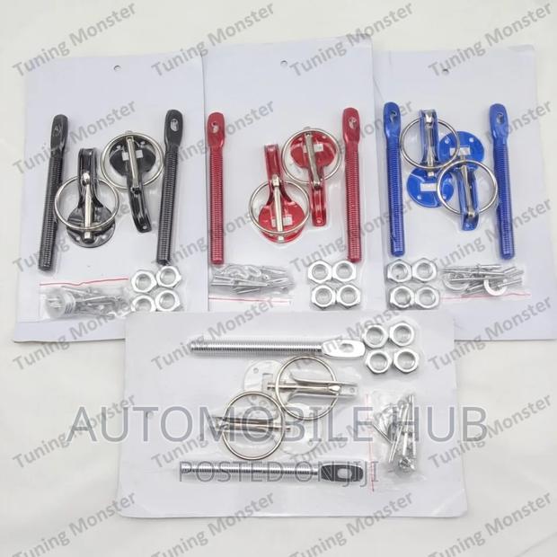 Bonnet Hood Decorations Pin Lock