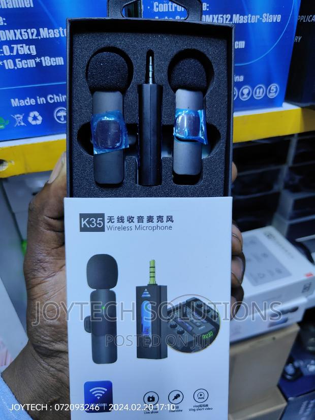 Phone Wireless Collar Microphone. Wireless Lapel Mic - main view