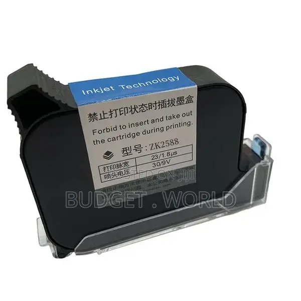 New- 2588 12.7mm Quick Dry Handheld Inkjet Ink Cartridge