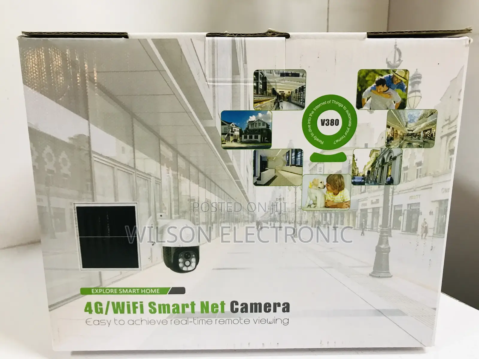 4g/Wi-Fi Smart Solar Camera.