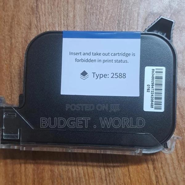 Black Color Quick Dry Ink Cartridge for Handheld Inkjet Prin