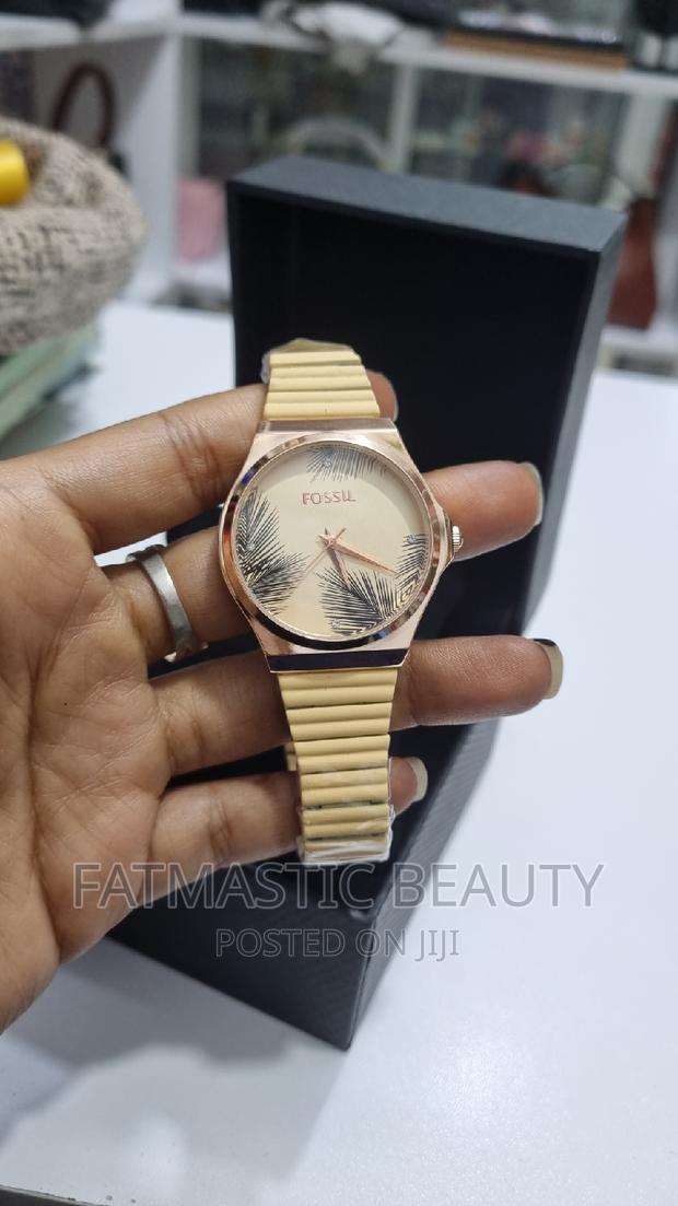 Floral Fossil Watch