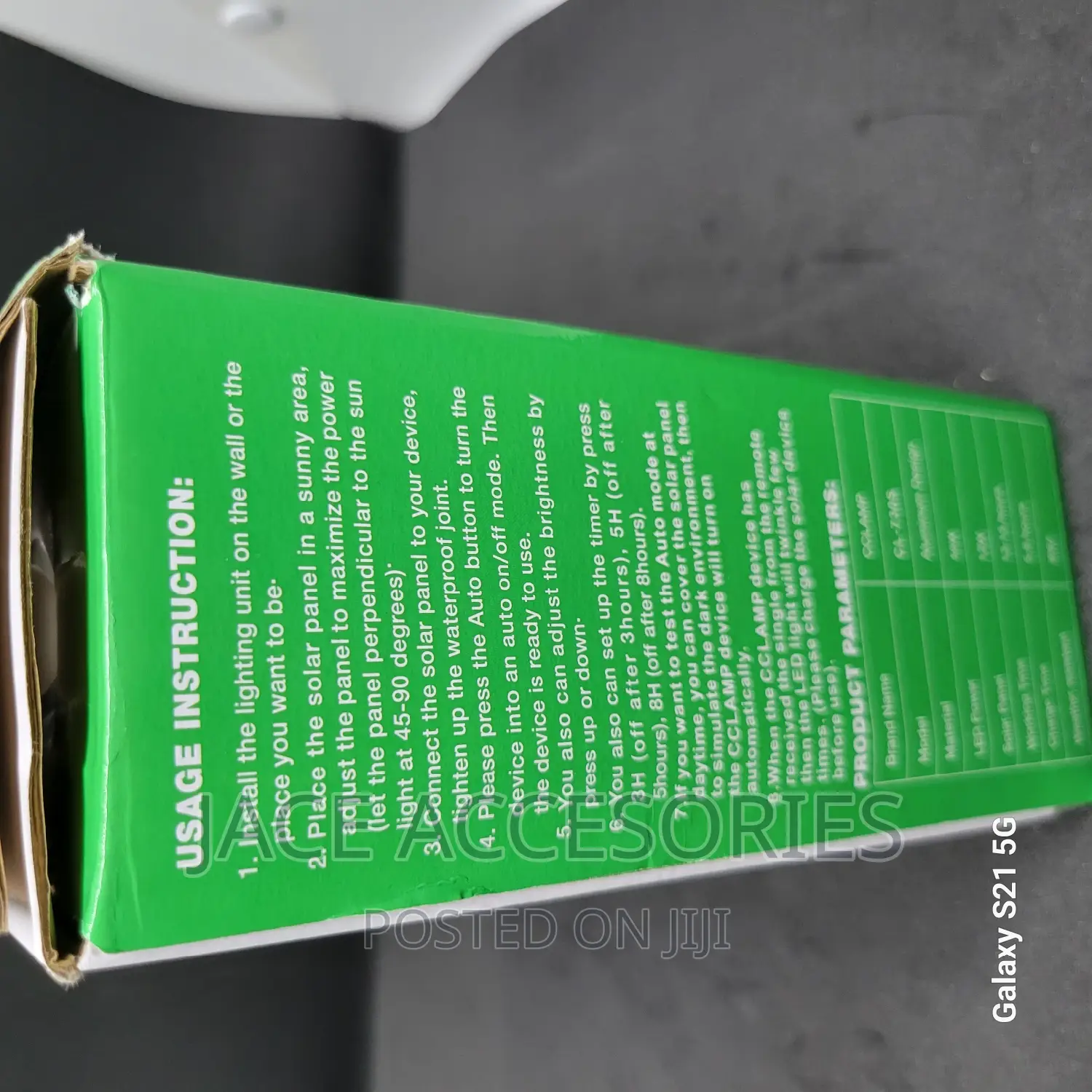 Cclamp 50w Solar Floodlight
