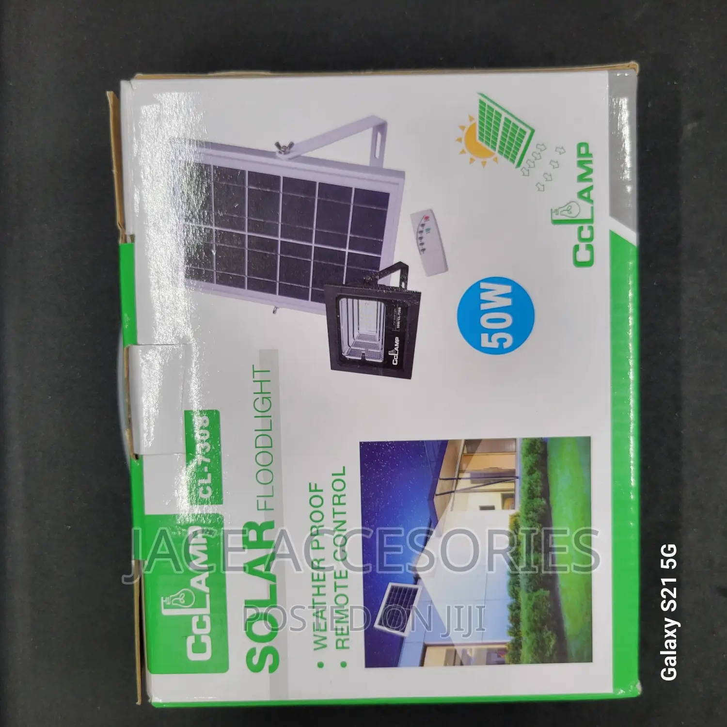 Cclamp 50w Solar Floodlight