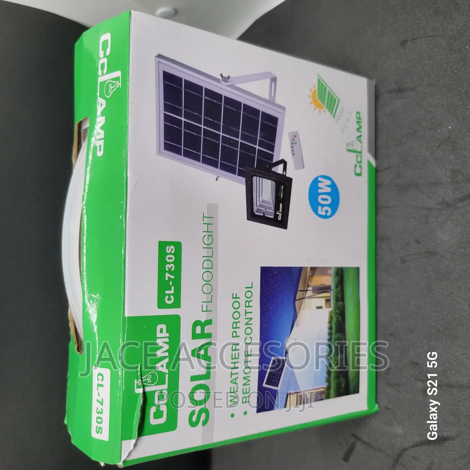Cclamp 50w Solar Floodlight