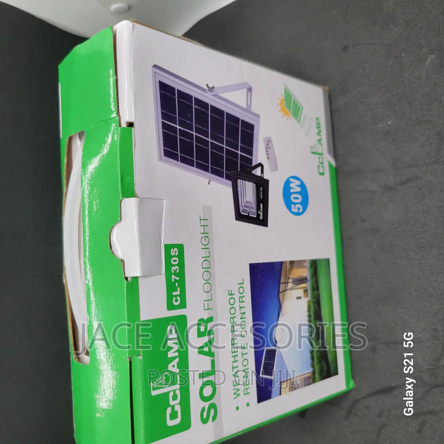 Cclamp 50w Solar Floodlight