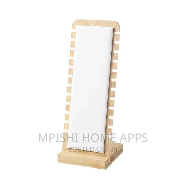 Creative Bamboo Wooden Necklace Frame