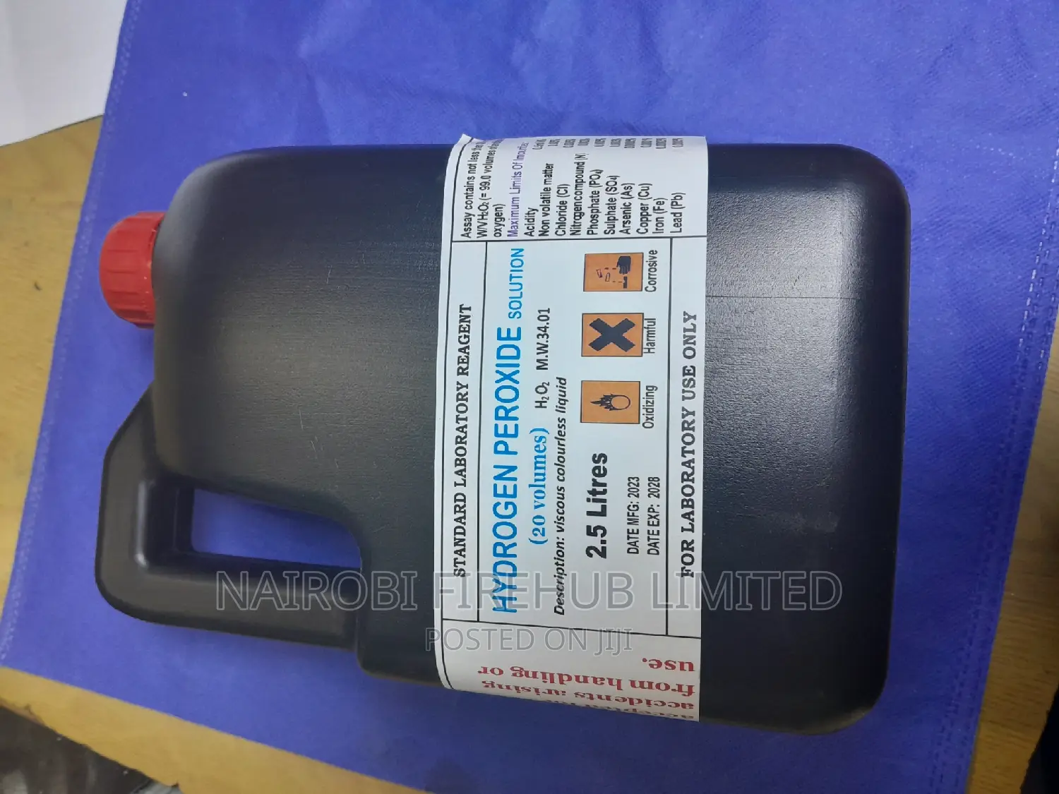 Hydrogen Peroxide for School Laboratory Chemicals