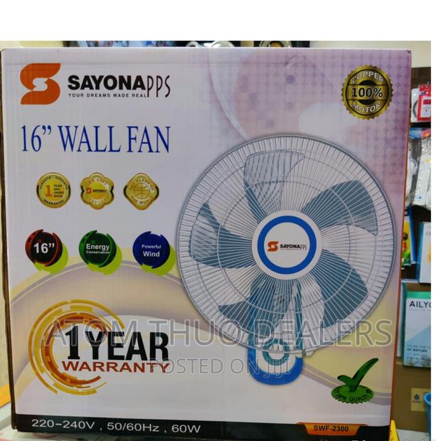 Sayona Wal Fan 16 Inches SWF-2300