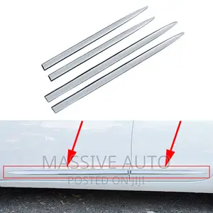 Buy 4pcs Online Car Body Side Molding Skirts/ Car Molding