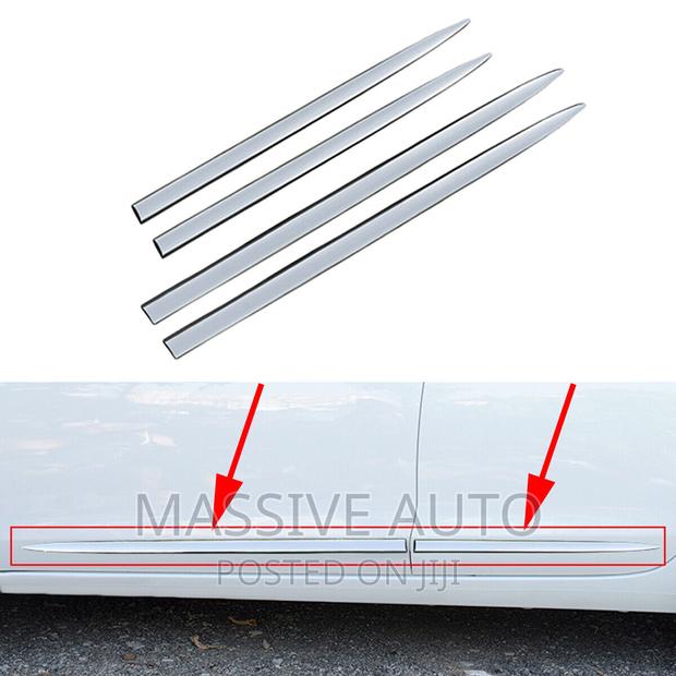 Buy 4pcs Online Car Body Side Molding Skirts/ Car Molding