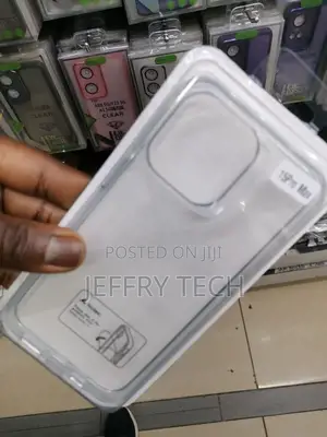 The CLEAR GRIP CASE Clear iPhone 15 Pro Max Case