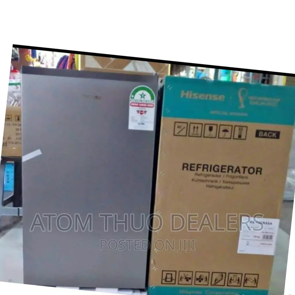 Silver Hisense 92 Litres Single Door Fridge