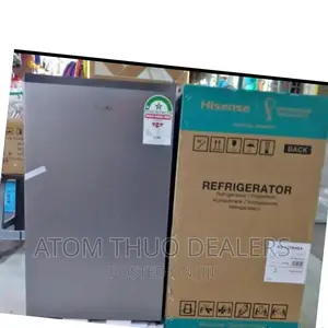 Silver Hisense 92 Litres Single Door Fridge