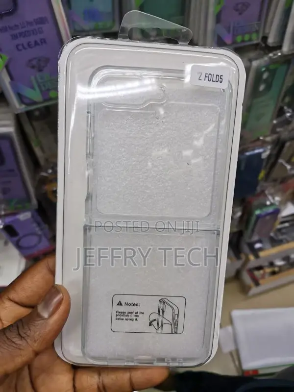 Samsung Galaxy Z Flip 5 Phone Case Bumper Silicone Gel Clear