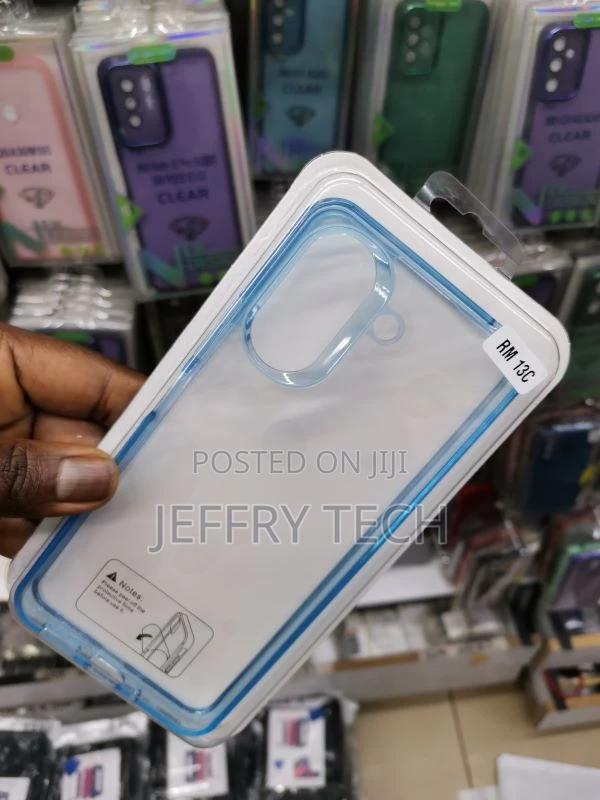 Xiaomi Redmi 13C Case Transparent Back Cover Luxury Thin Pla - thumbnail 2