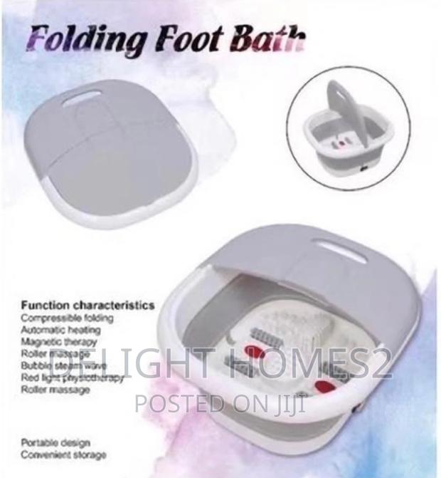 Portable Folding Electric Foot Bath Foot Massage Machine - main view