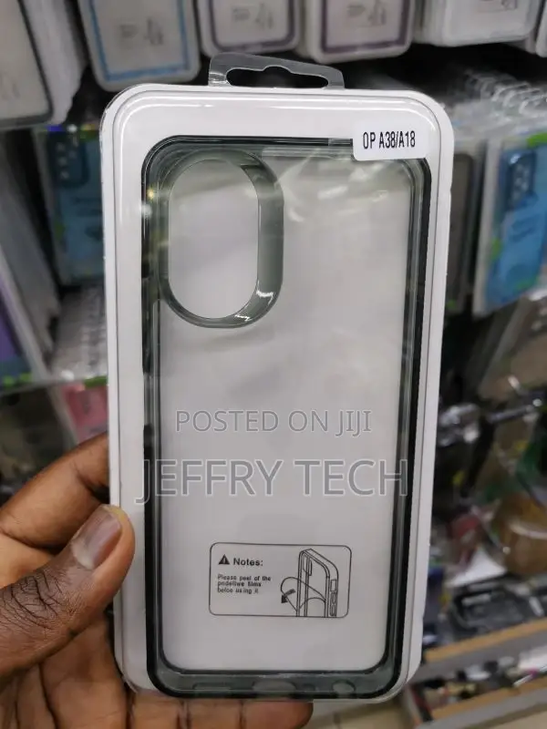 Flexi Slim Gel Case for Oppo A18 / A38 4G - Clear (Gloss Gri