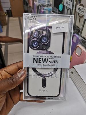 Case for iPhone 15 Pro Clear Cover Magnetic Magsafe Shockpro - thumbnail 2