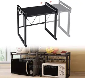 Heavy Gauge 40-65cm Extending Over to Microwave Rack