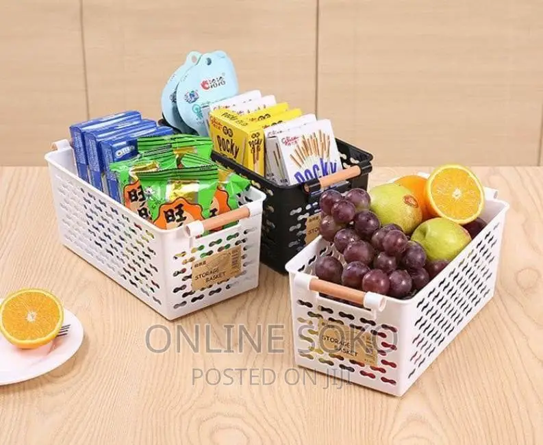 Multipurpose Kitchen Bathroom Storage Baskets Organizers