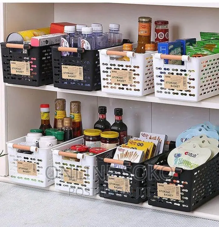 Multipurpose Kitchen Bathroom Storage Baskets Organizers