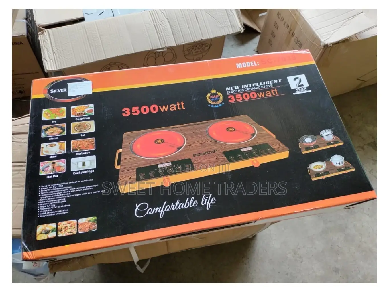 Induction Cooker Double 3500watts 