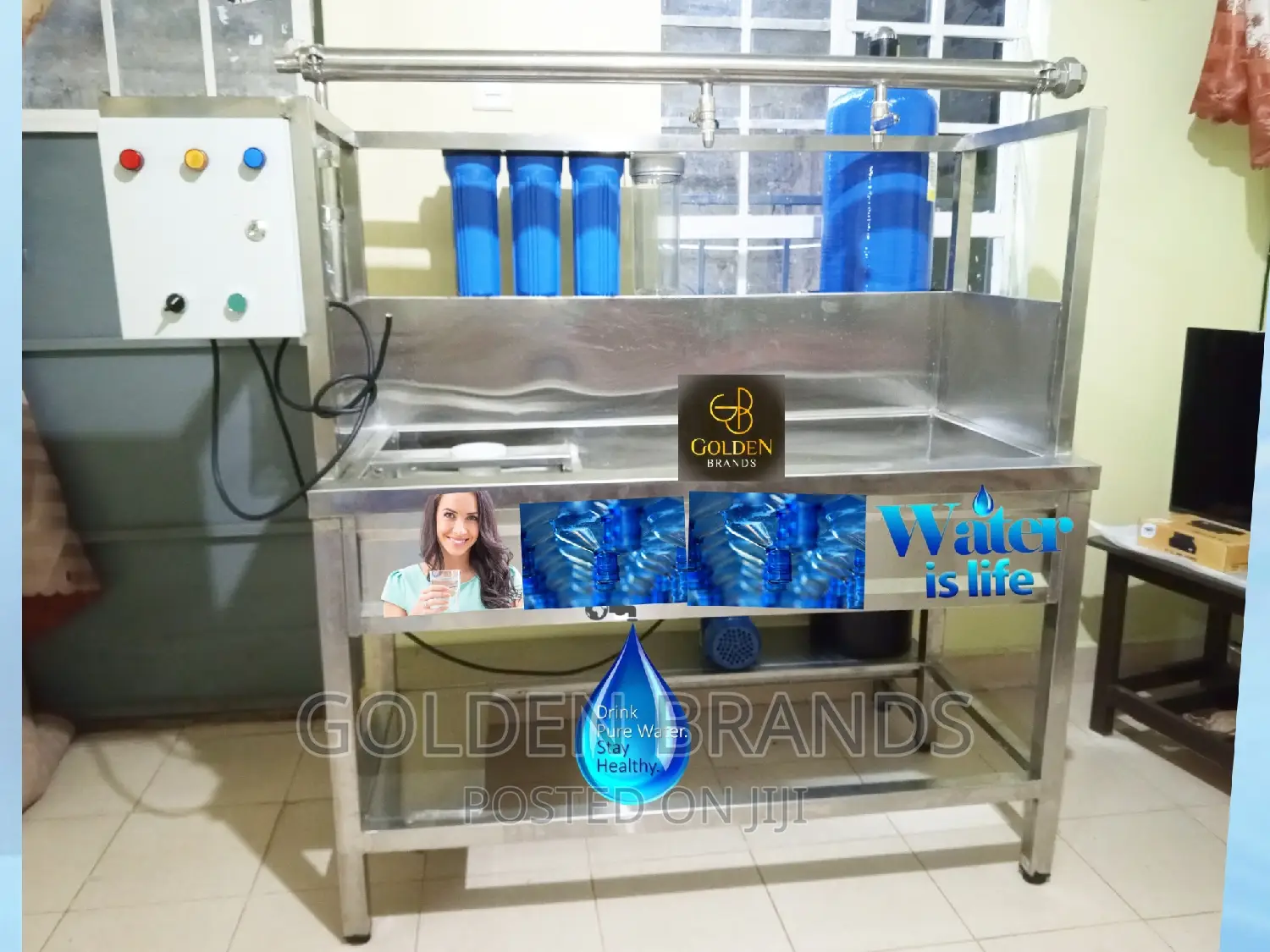 Complete Water Purification Machine Plus Rinser