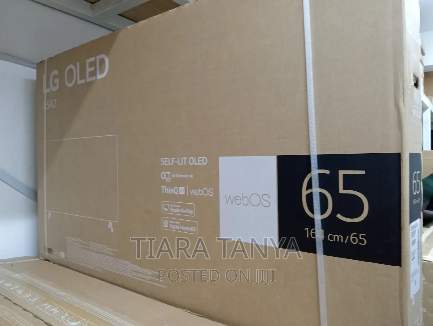 LG 65 Inch OLED TV A2 Series Smart Webos With AI Thinq