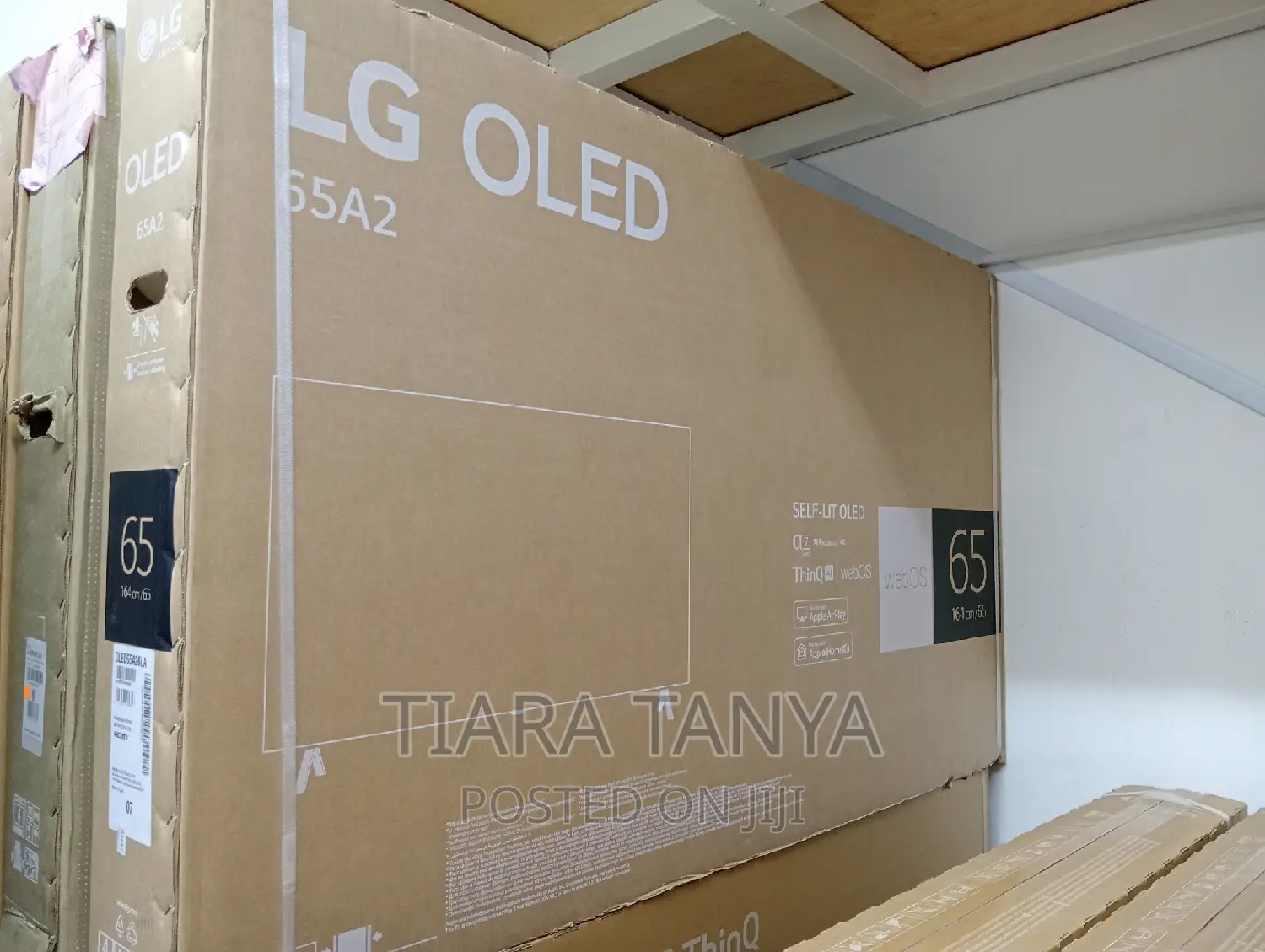 LG 65 Inch OLED TV A2 Series Smart Webos With AI Thinq