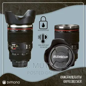 400ml Camera Lens Thermocup ( Birthday Gift Idea)