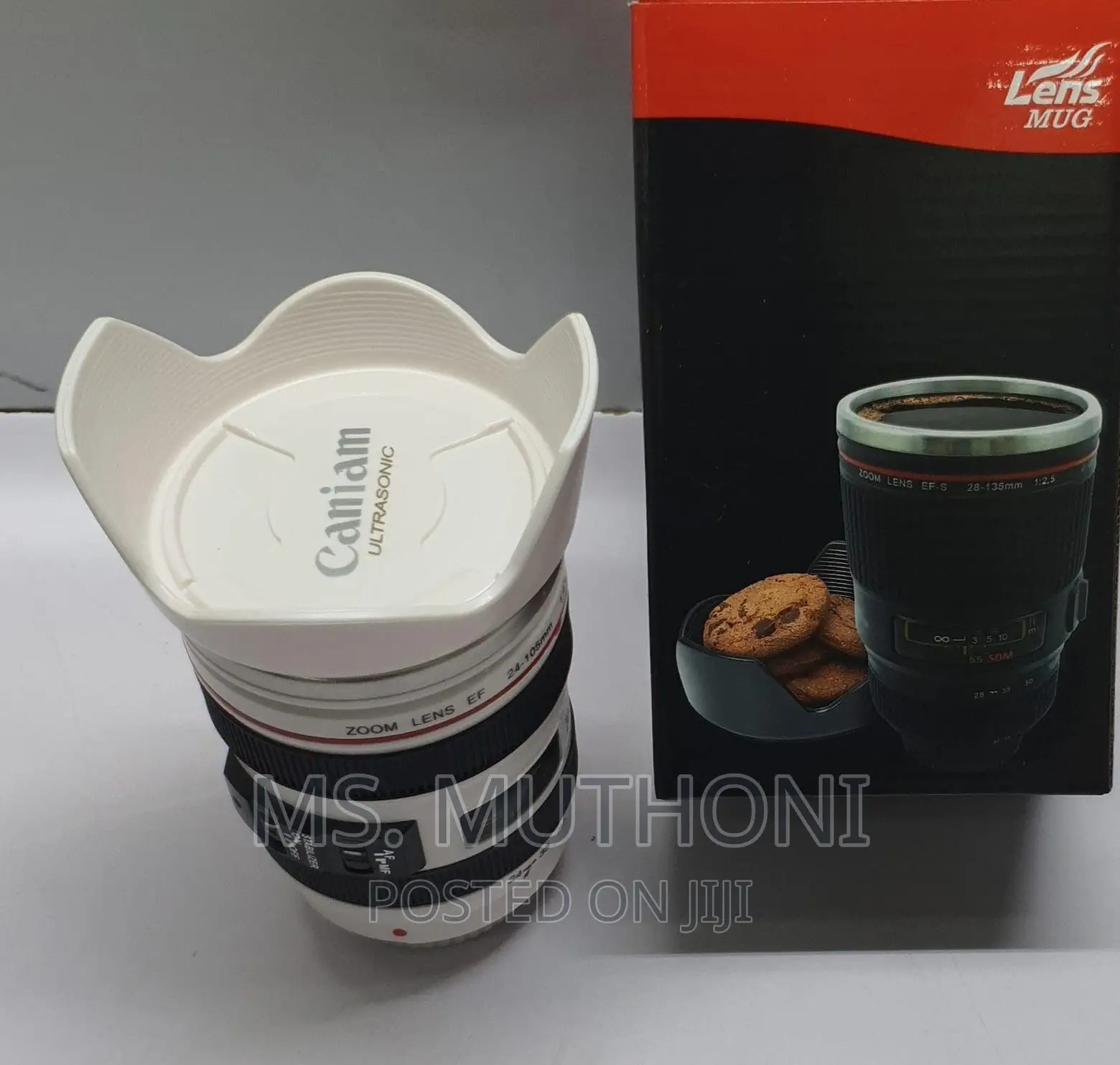 400ml Camera Lens Thermocup ( Birthday Gift Idea)