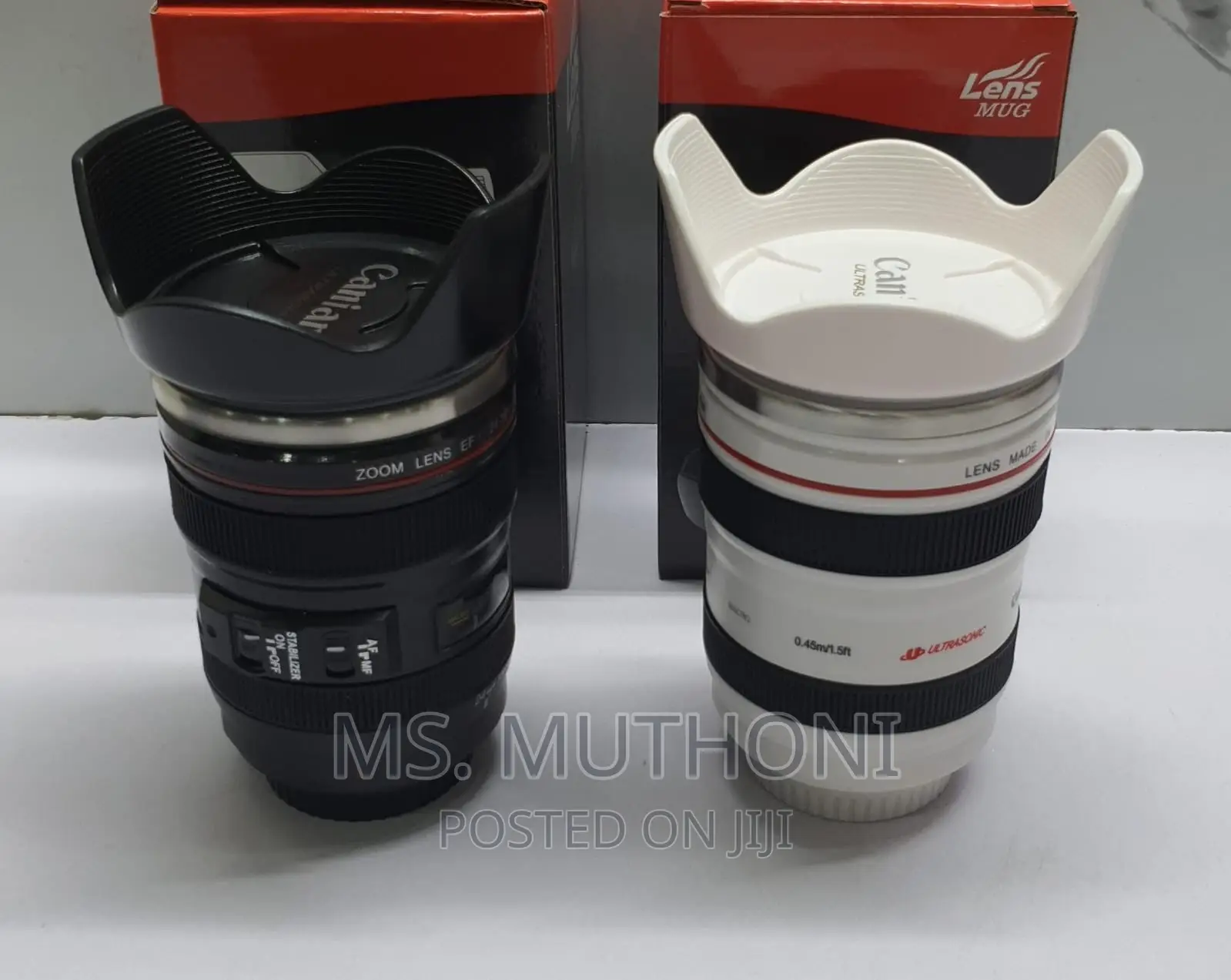 400ml Camera Lens Thermocup ( Birthday Gift Idea)