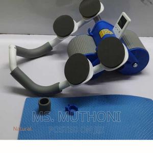 4 Elbow Pad Automatic Rebound Healthy Abdominal Wheel - thumbnail 2