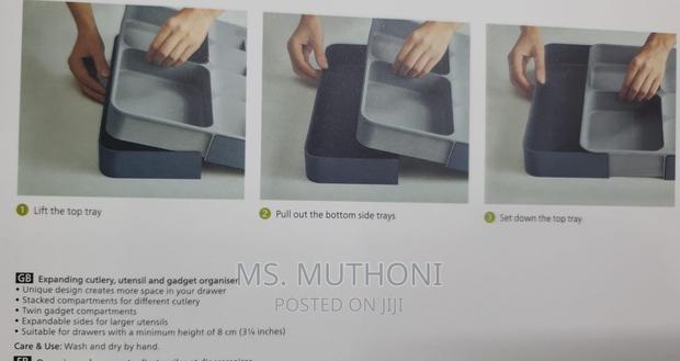 Big Size 56cm Expandable Cutlery Gadgets Drawer Organizer - thumbnail 7