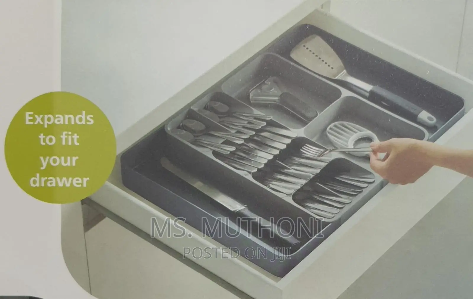 Big Size 56cm Expandable Cutlery Gadgets Drawer Organizer