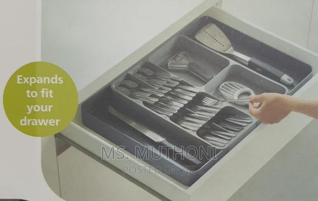 Big Size 56cm Expandable Cutlery Gadgets Drawer Organizer - thumbnail 5