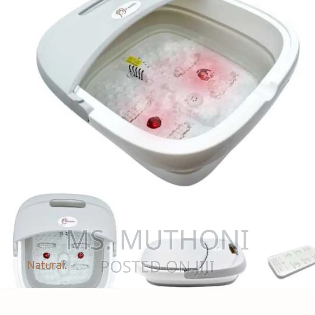 High Quality Portable Silicon Folding Electric Foot Bath