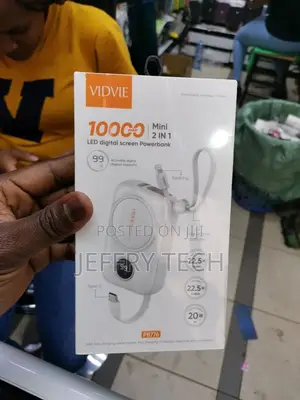 Vidvie Powerbank Fast Charging 10000mah Pb776 Mini Size Powe