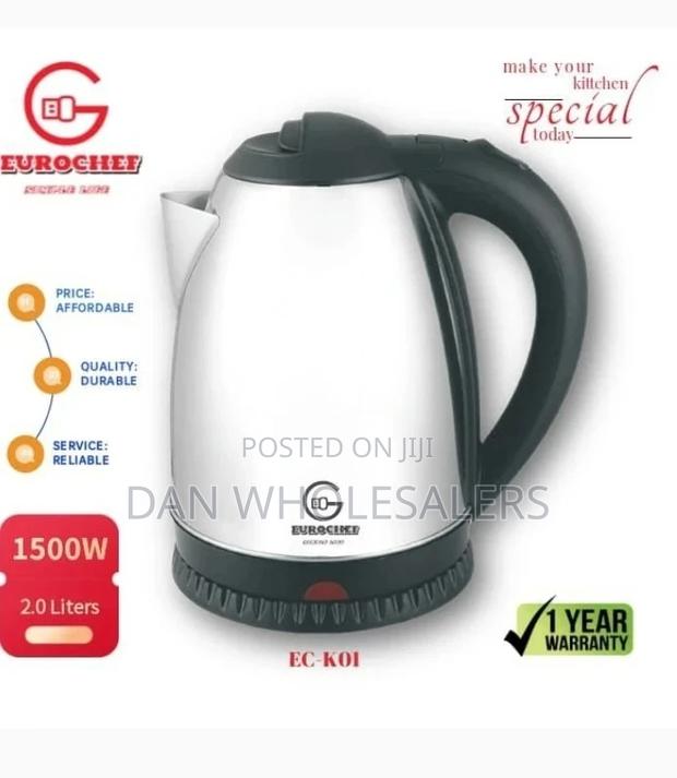 Eurochef Stainless Steel 1.8L Kettle