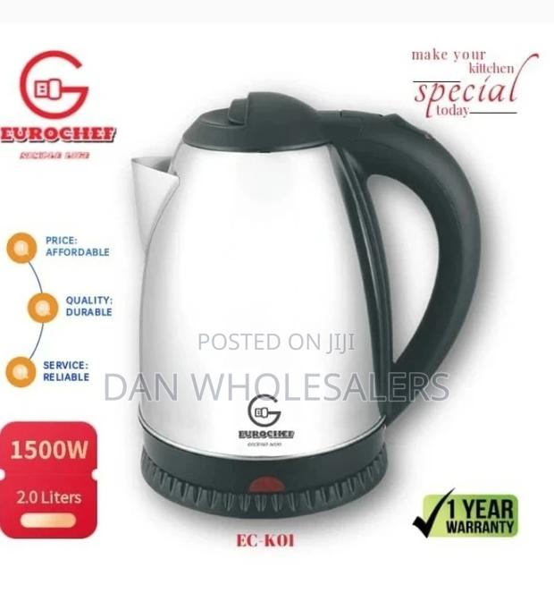 Electric Kettle Eurochef Stainless Steel 1.8L