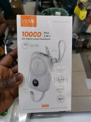 VIDVIE Mini Powerbank PD Fast Charging 22.5W 10000mah PB776