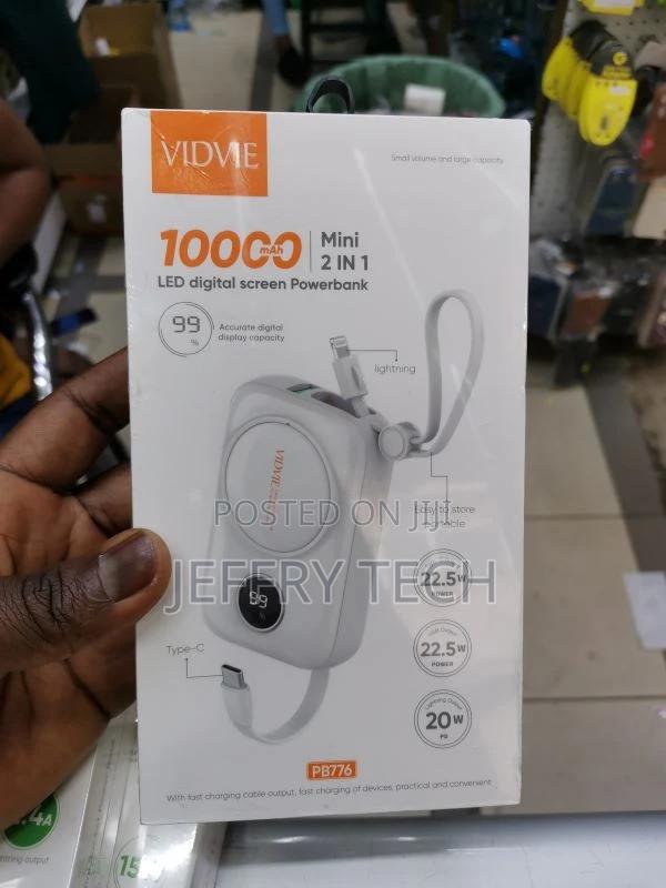 VIDVIE Mini Powerbank PD Fast Charging 22.5W 10000mah PB776