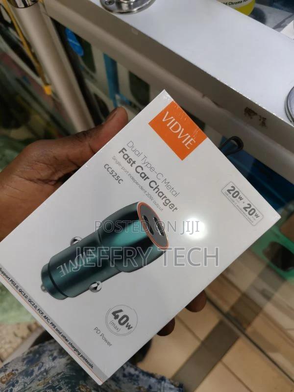 Vidvie – USB Type-C Fast Car Charger 20W - thumbnail 2