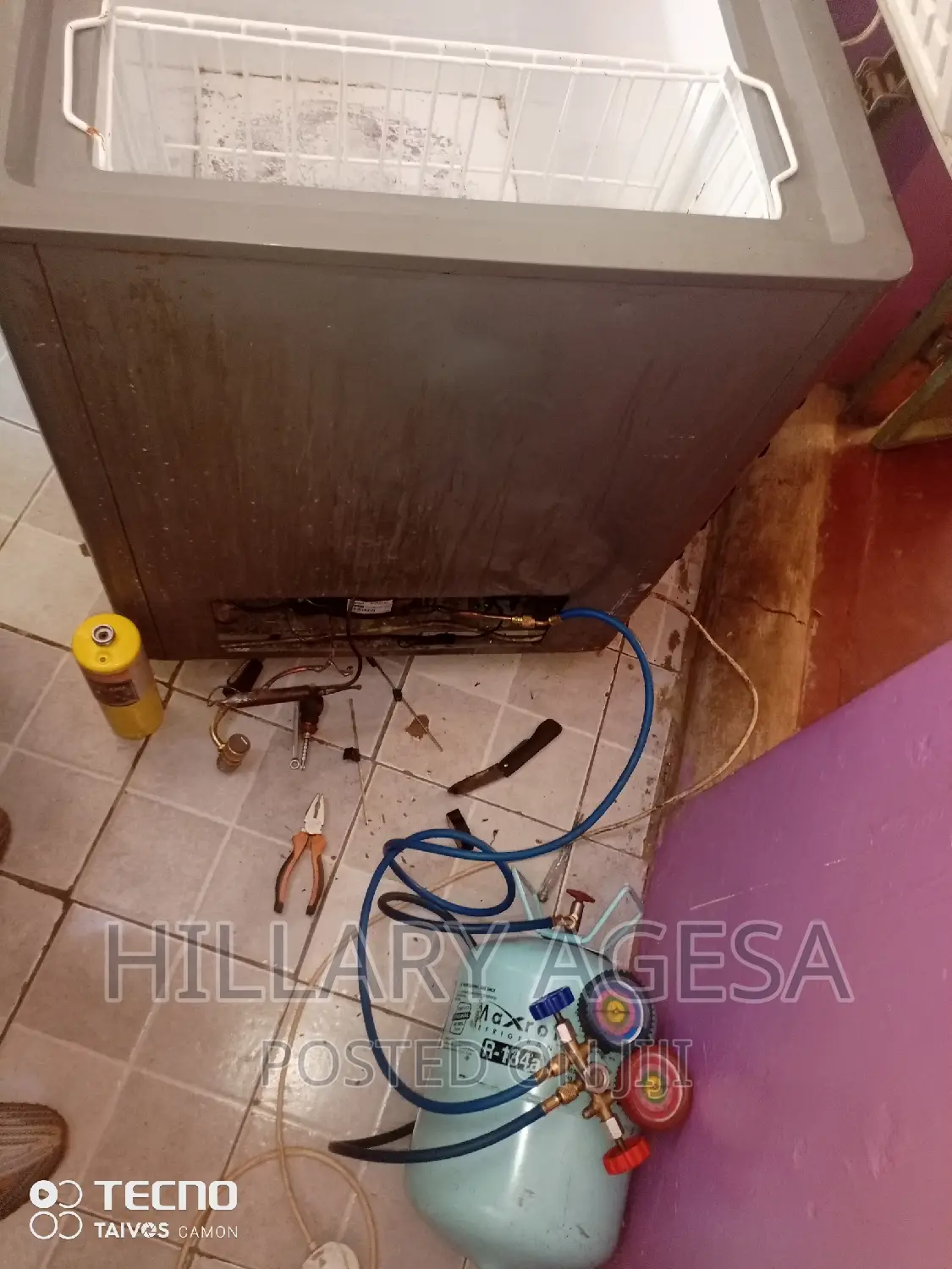 Freezer Gas Refilll Services