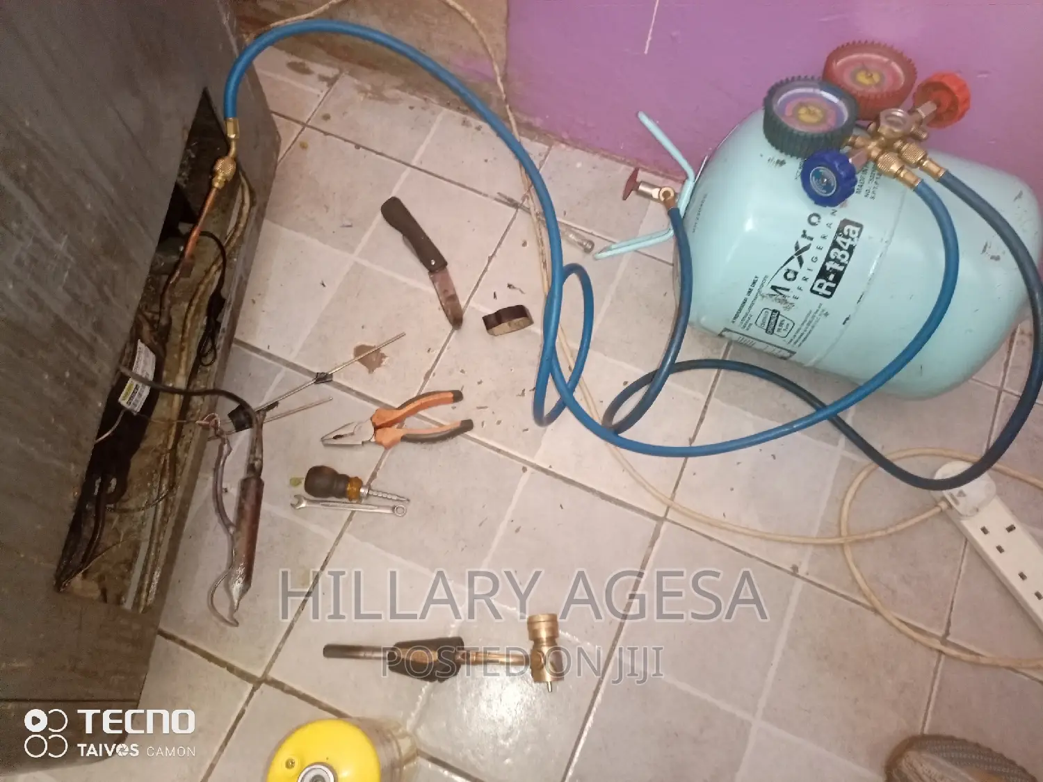 Freezer Gas Refilll Services