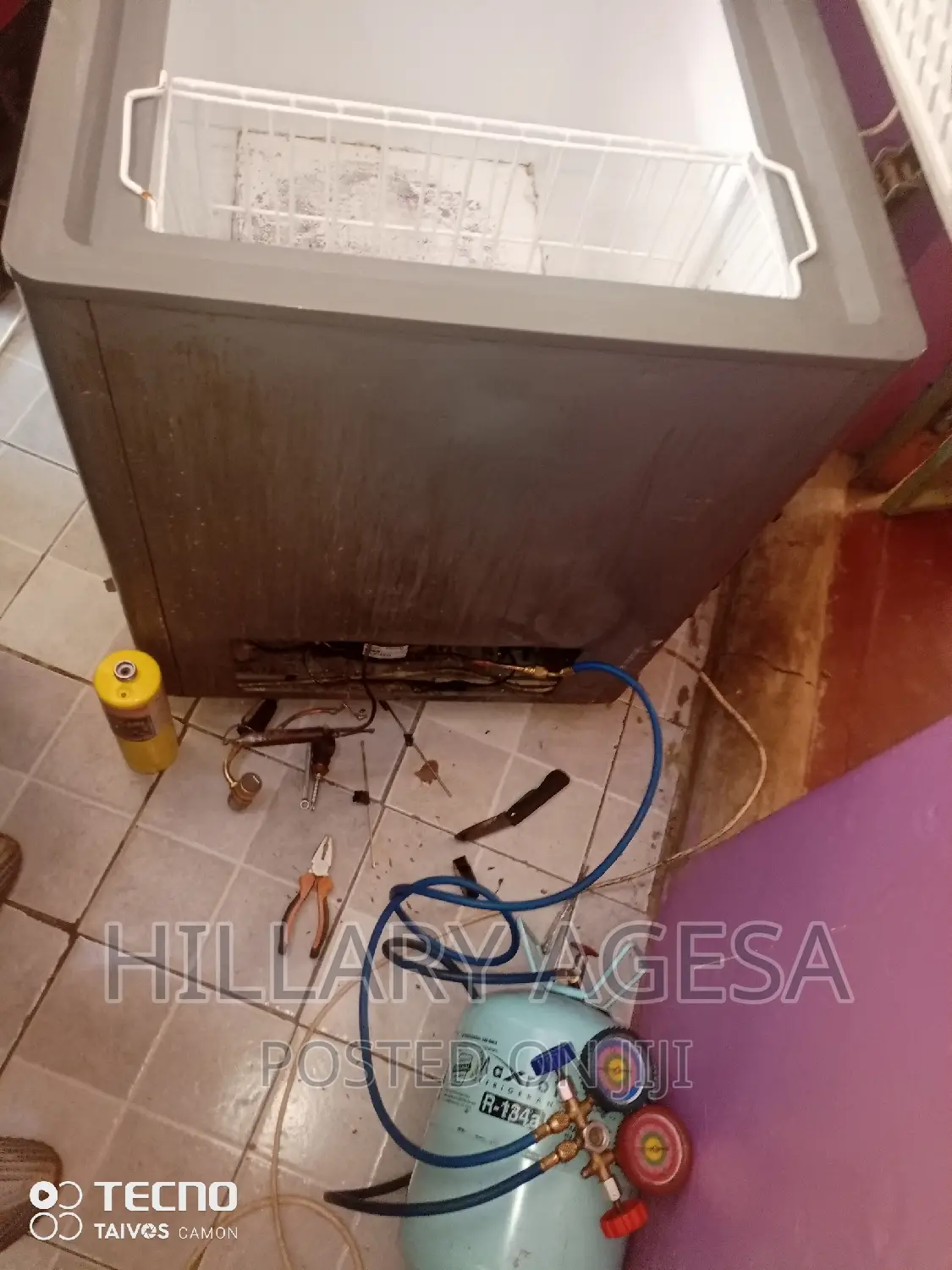 Freezer Gas Refilll Services