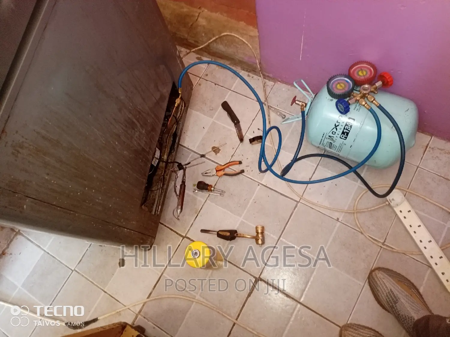 Freezer Gas Refilll Services